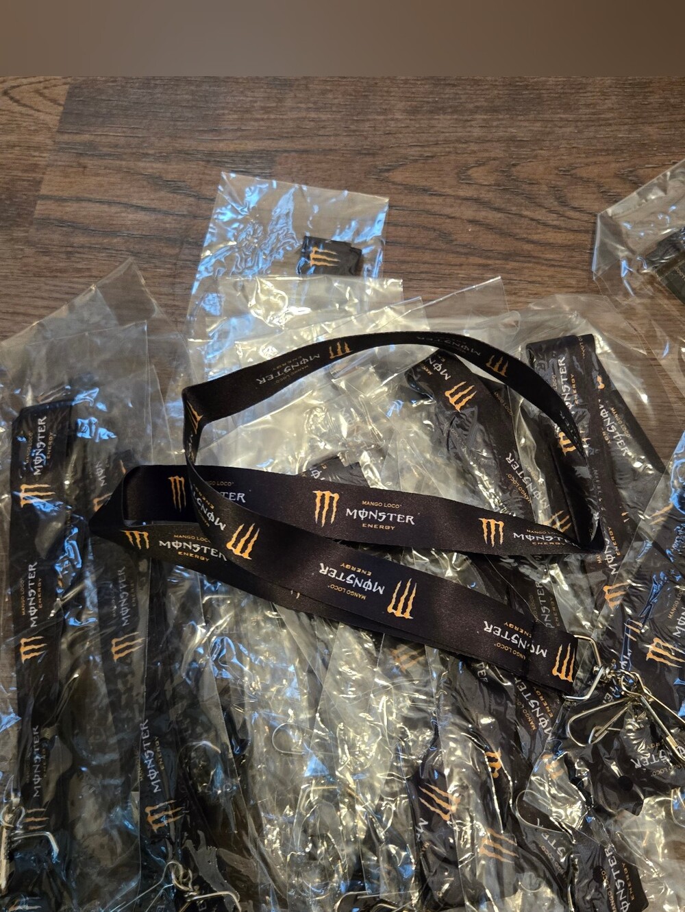 Black Logo Lanyard – Black